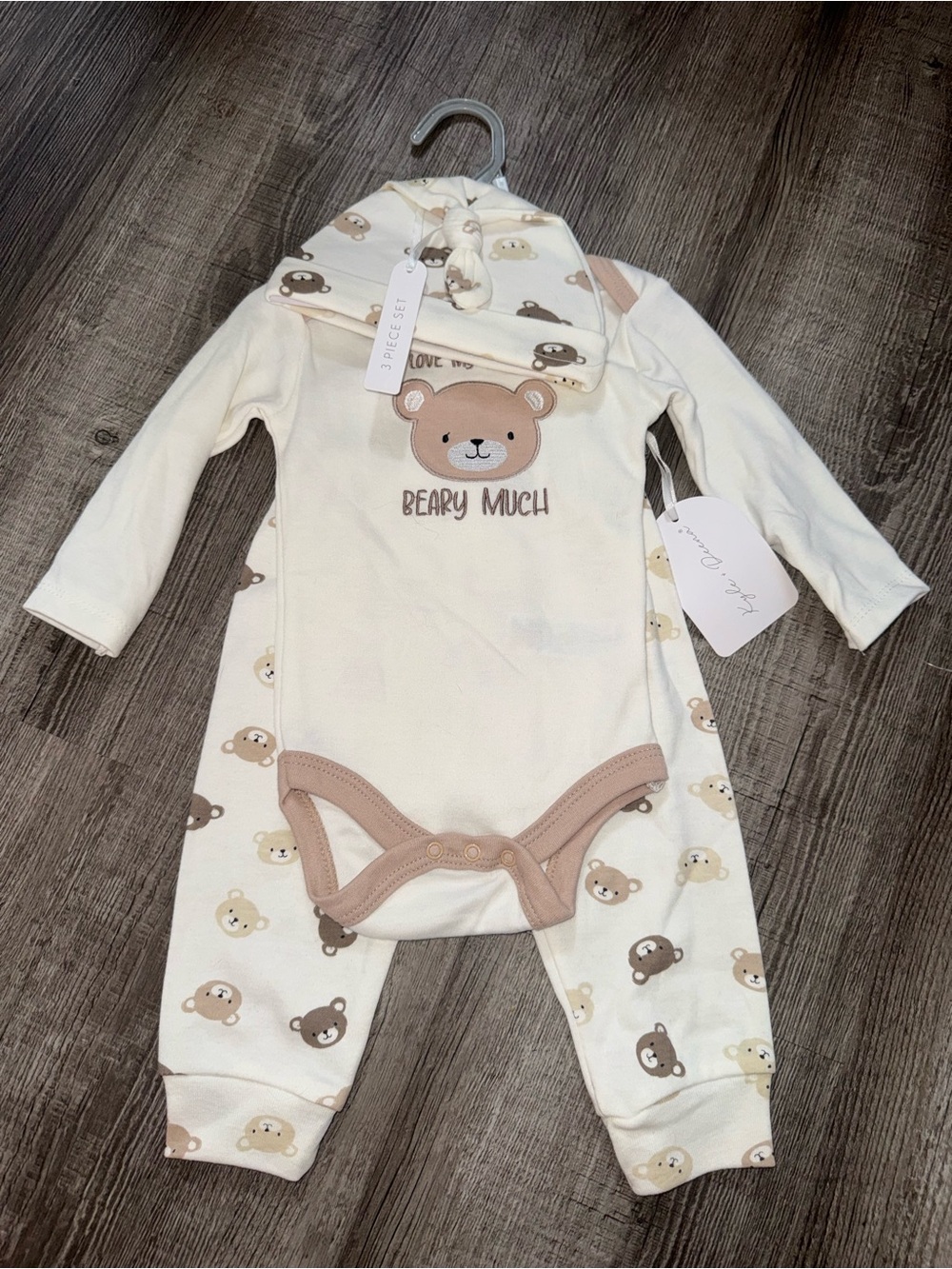 Kyle + Deena Baby Boy Bear Print Outfit Size 3-6 Months NEW